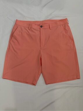 Men's Coral Flat Front Isle Breeze  Performance Shorts sz 38. J014